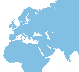 carte europe-afrique