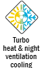 turbo heat night ventilation cooling